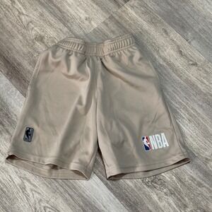 Kids NBA‎ Tan Mesh Basketball Shorts Size 8